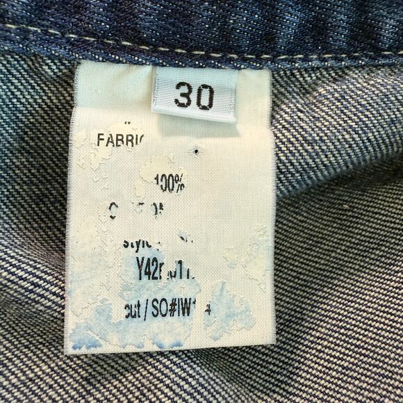 Y2K Guess Jeans Premium Womens Melrose Bootcut Size 30 Vintage Denim Medium Wash - Picture 10 of 10